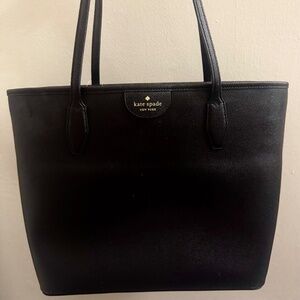 Kate Spade black tote purse like new with tag